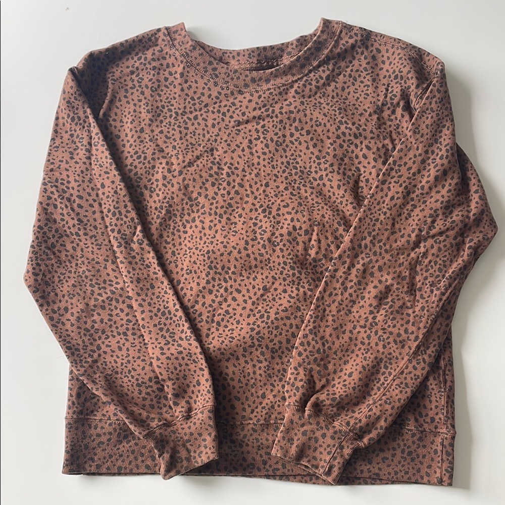 Abercrombie & Fitch leopard sweatshirt